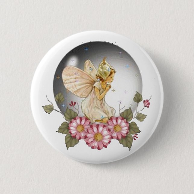 Bubble Fairy 6 Cm Round Badge (Front)