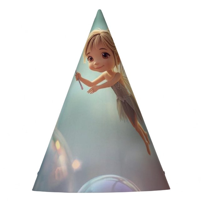 Bubble Fairy Party Hat (Front)