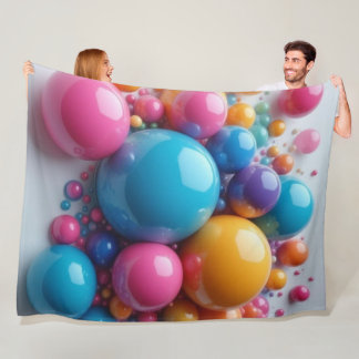 bubble fleece blanket