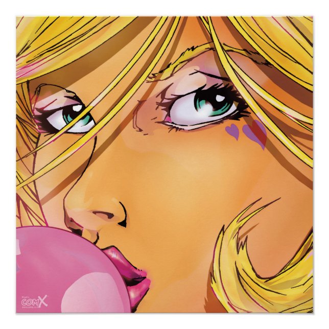 Bubble Girl - Cut Poster (Front)