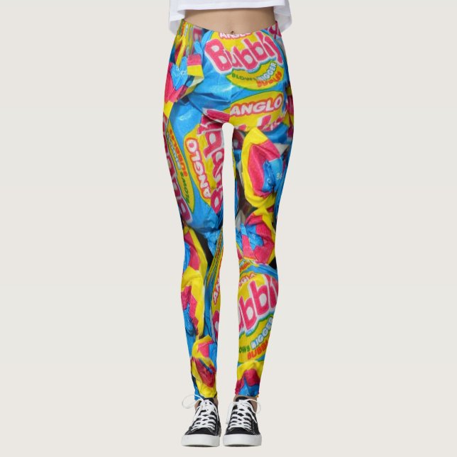 Bubble Gum Classic Leggings (Front)