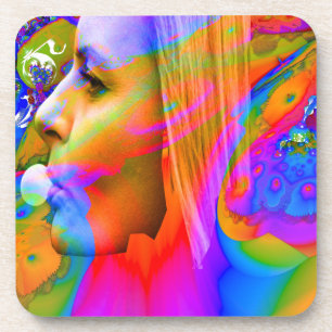 Bubble gum coaster