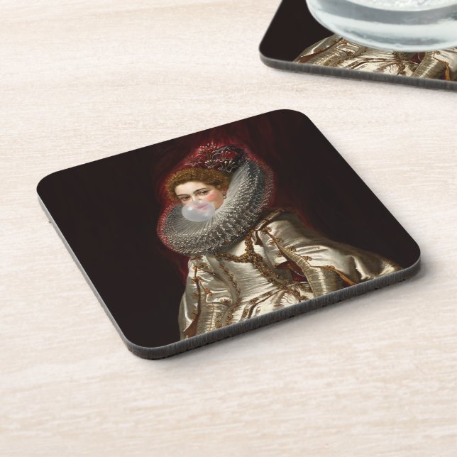 Bubble gum Diva Marchesa Coaster (Left Side)