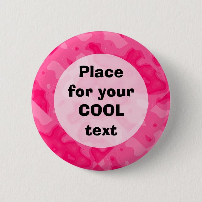 Bubble Gum Factory Accident Template (round) 6 Cm Round Badge (Front)