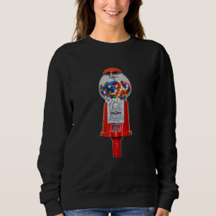 Bubble Gum Gumball Sweet Candy Machine Bubblegum Sweatshirt