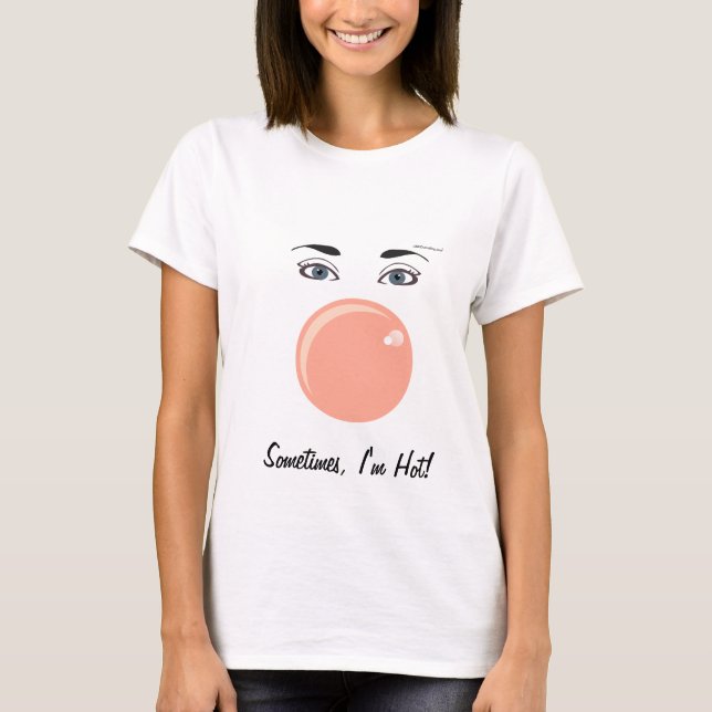 Bubble Gum Hot & Pop T-Shirt (Front)