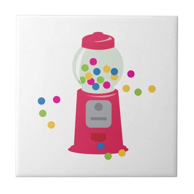 Bubble Gum Machine Tile (Front)