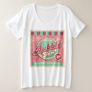 Bubble Gum Plus-Size Shirt