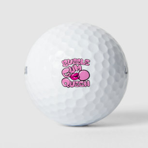 Bubble Gum Queen Bubblegum Golf Balls