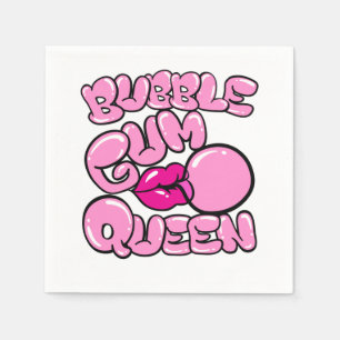 Bubble Gum Queen Bubblegum Napkin