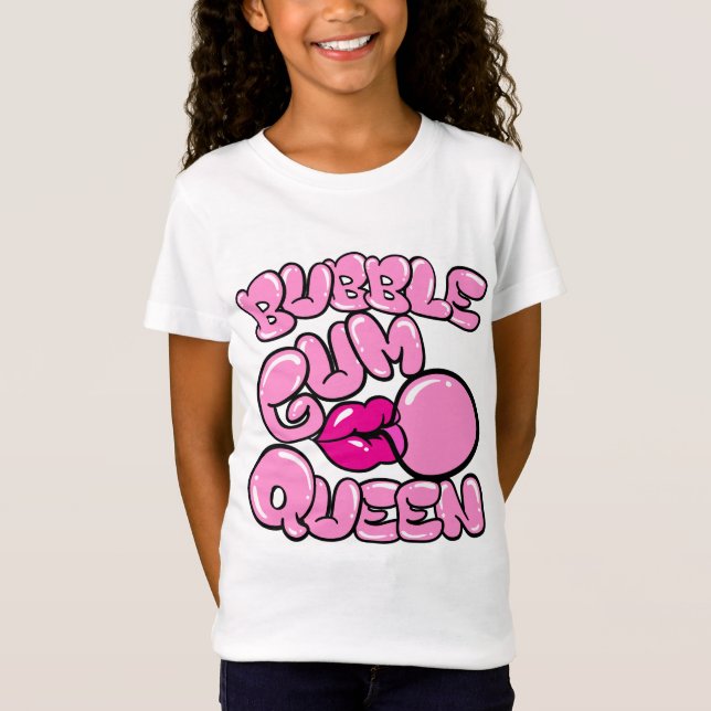 Bubble Gum Queen Bubblegum T-Shirt (Front)