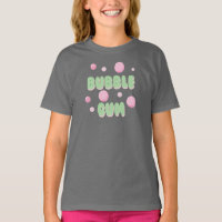 Bubble Gum Retro Mint and Pink Typography
