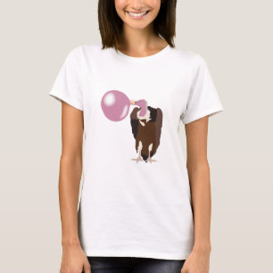 Bubble Gum Vulture Blowing Bubble T-Shirt