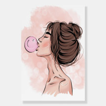 Bubble Gum wall art
