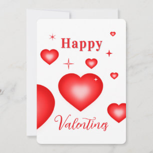 Bubble Heart Coupon Valentine Card