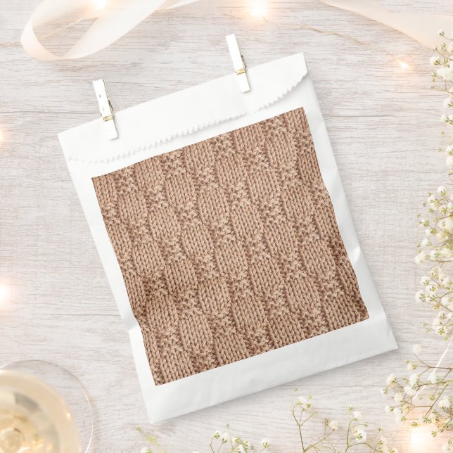 Bubble Knit Stitch Pattern by Shirley Taylor Favour Bags (Clipped)