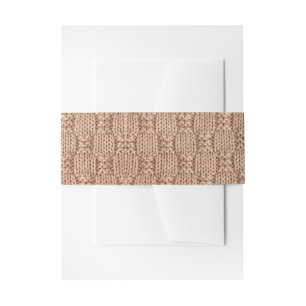 Bubble Knit Stitch Pattern by Shirley Taylor Invitation Belly Band