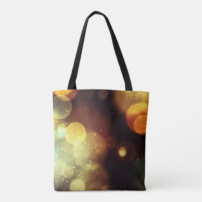Bubble Lights Bag with all over print (Back)