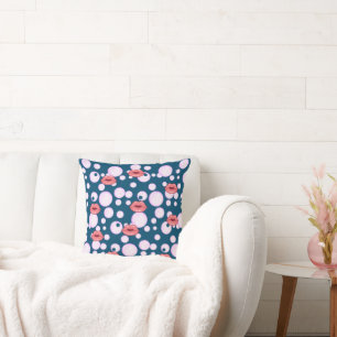 Bubble lips cushion
