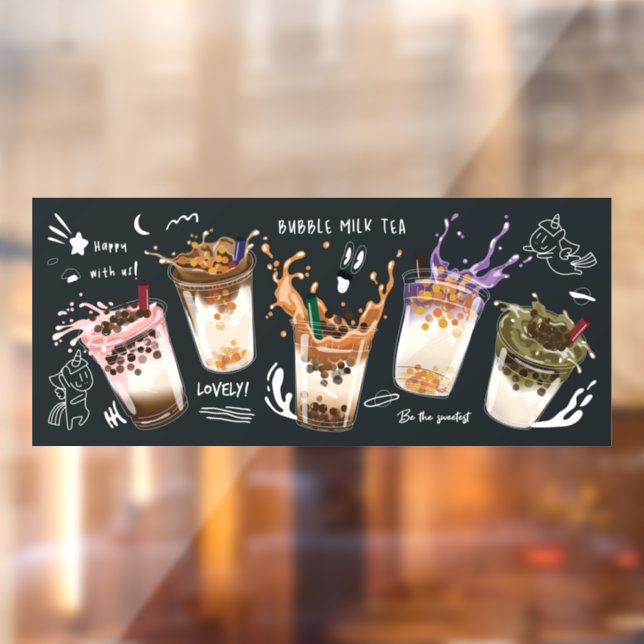 Bubble Milk Tea Pearl Milk Tea Boba Tea (Sheet 2)