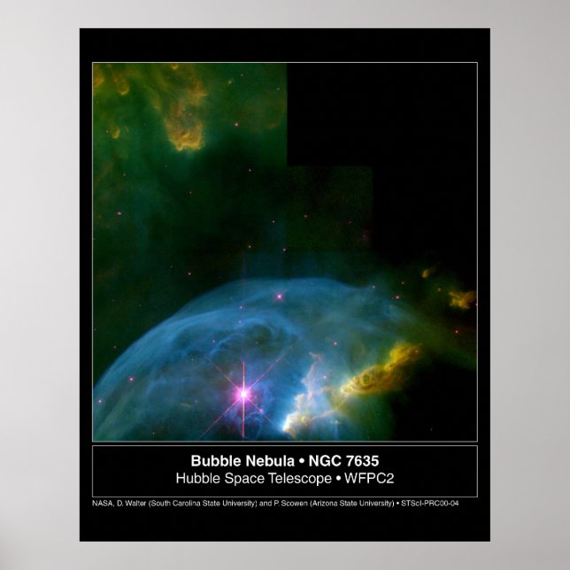 Bubble Nebula Poster (Front)