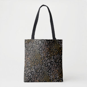 Bubble Pattern Tote Bag