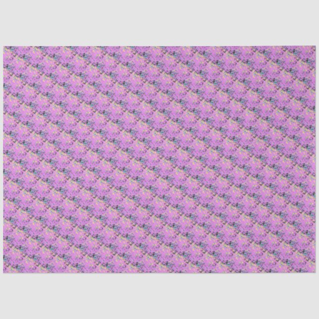 Bubble Pink Moss Tissue Paper (Front)
