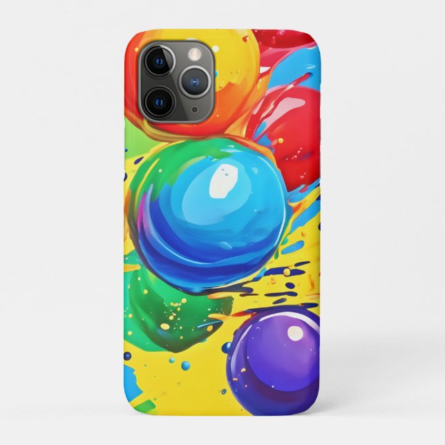 Bubble Pop: Bright and Bold Case-Mate iPhone Case (Back)