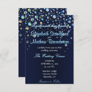 Bubble Stars Invitation