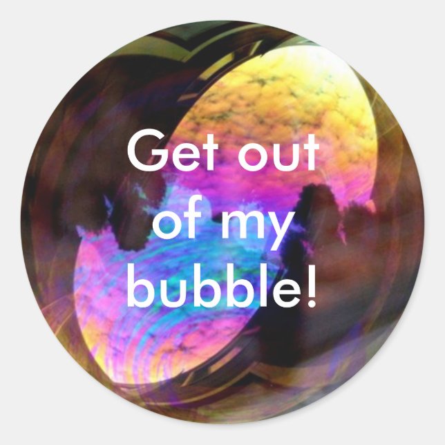 Bubble sticker (Front)