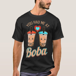 Bubble Tea Boba Cute Kawaii Bubble Tea T-Shirt