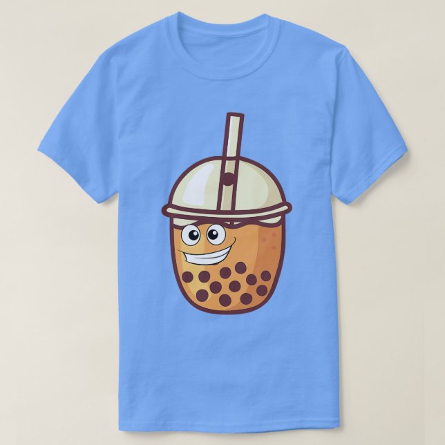 Bubble Tea Caffeine T-Shirt (Design Front)