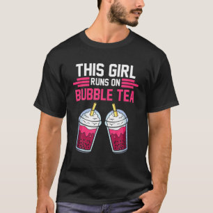 Bubble Tea Girl Boba Cup T-Shirt