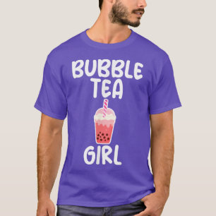 Bubble Tea Girl Humourous Print for Boba Tea Girls T-Shirt