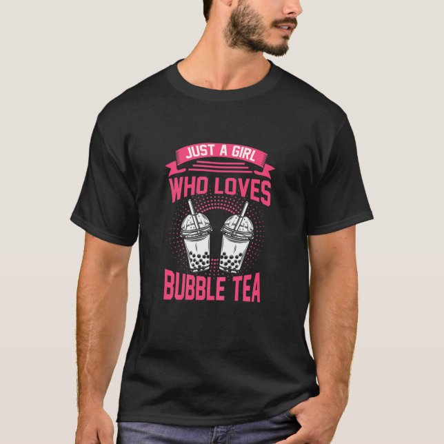 Bubble Tea Girl T-Shirt (Front)