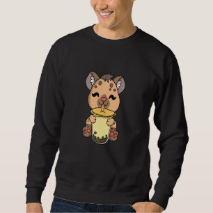 Bubble Tea Hyena Sweatshirt