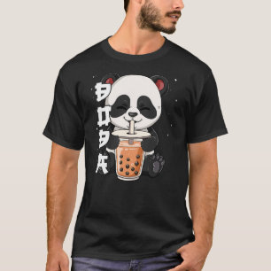 Bubble Tea Panda Boba Tea T-Shirt