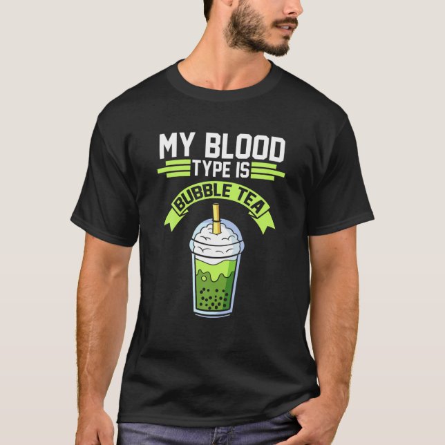Bubble Tea Pearl Tea T-Shirt (Front)