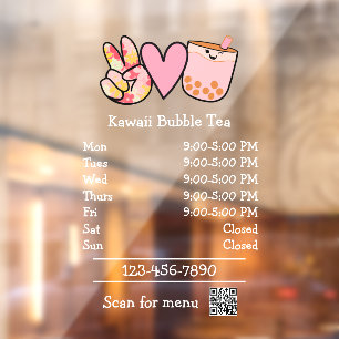 Bubble Tea Restaurant Open Hours