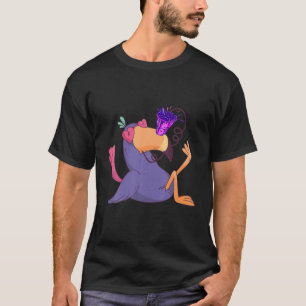 Bubble Tea Tropical Parrot Bird Hawaii Boba Tea Lo T-Shirt