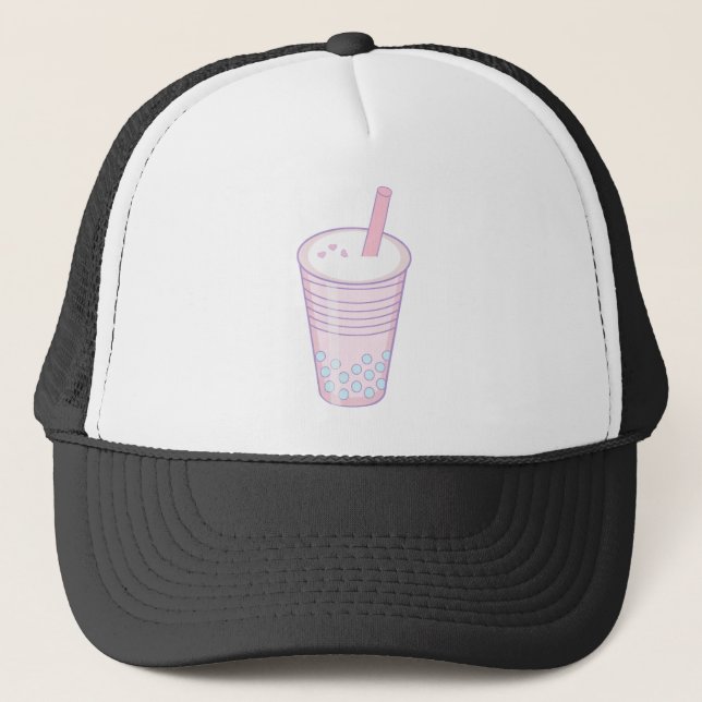 Bubble Tea Trucker Hat (Front)