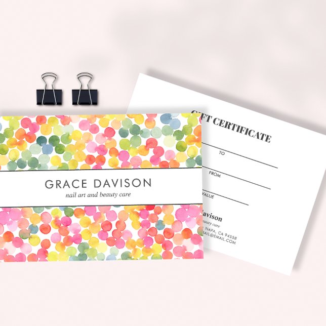 Bubble Tea Watercolor Rainbow Circle Pink Green (Creator Uploaded)