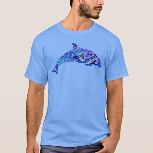 Bubble Up Dolphin T-Shirt (Front)