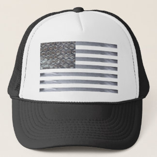 Bubble Wrap and Duct Tape Flag Trucker Hat