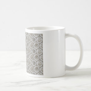 bubble wrap coffee mug