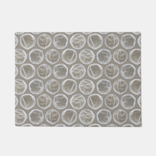 bubble wrap door mat doormat