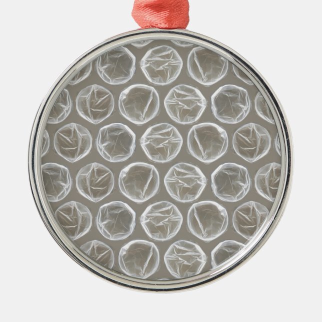 bubble wrap metal tree decoration (Front)