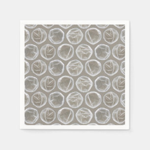 bubble wrap paper napkins