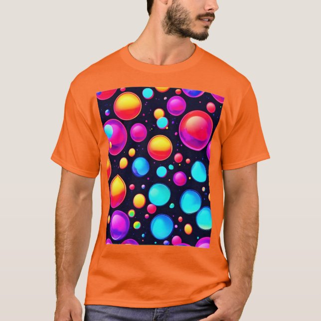 Bubbled Bliss Art T-Shirt (Front)