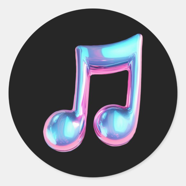 Bubblegum Beats Sticker  (Front)